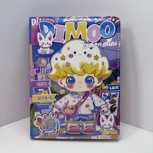 Dimoo Dopamine Notebook/Diary, Colorful Spring Pop Mart Style